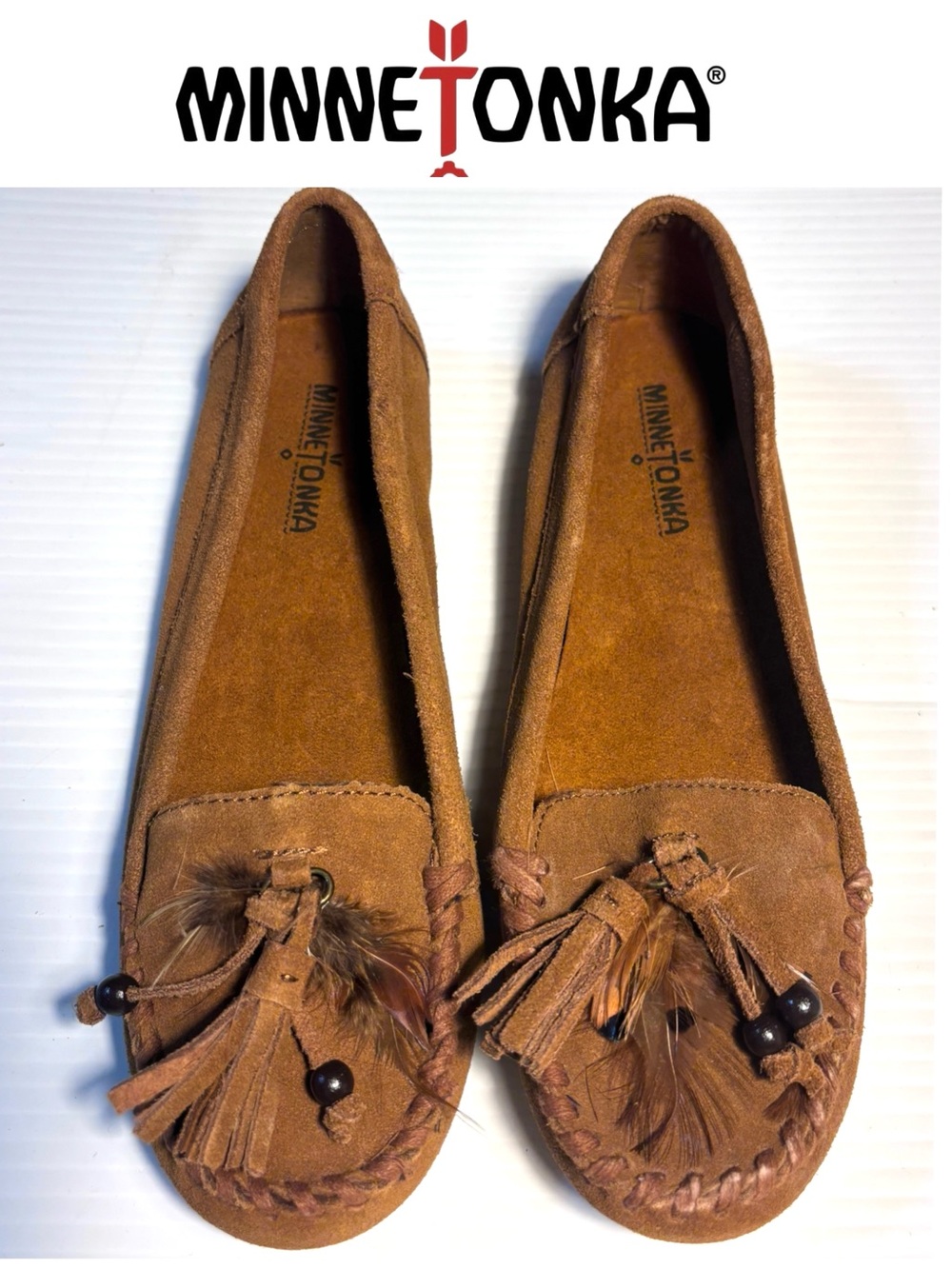 NWT Minnetonka Moccasins Caprice Tassel 8